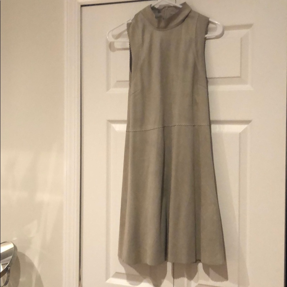 Mango Suede work dress
